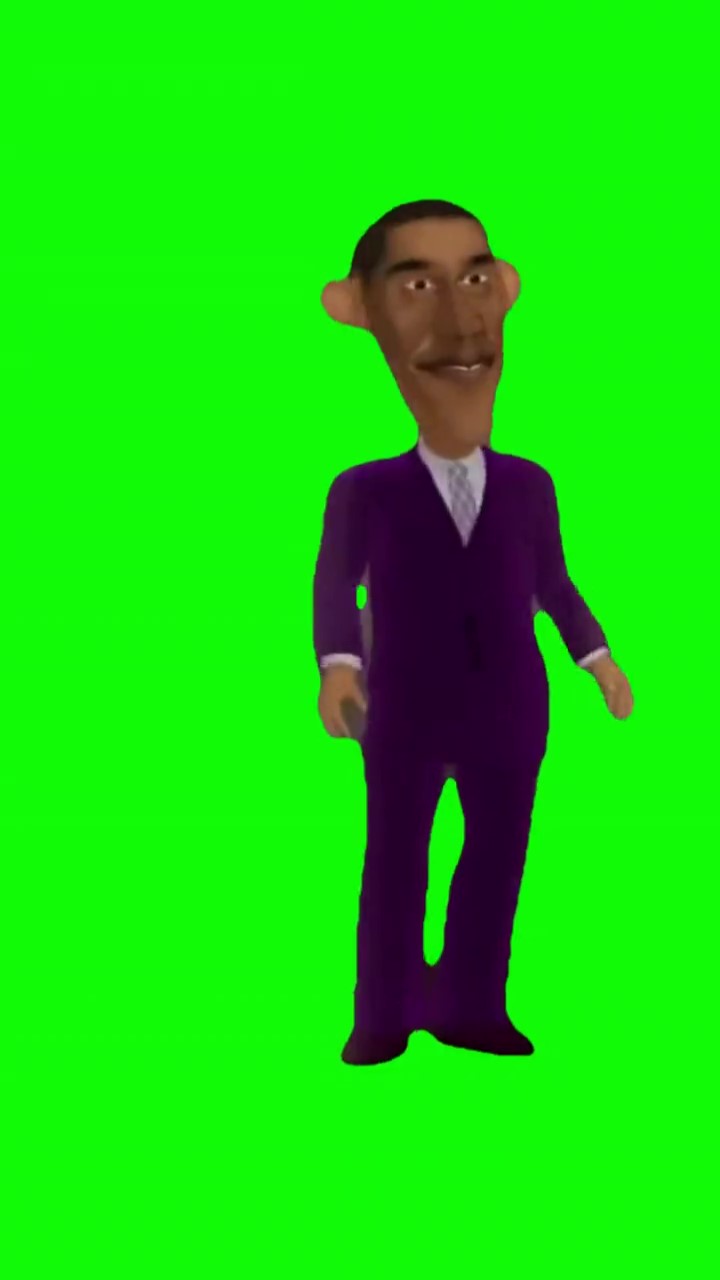 Obama Have Dih Green Screen