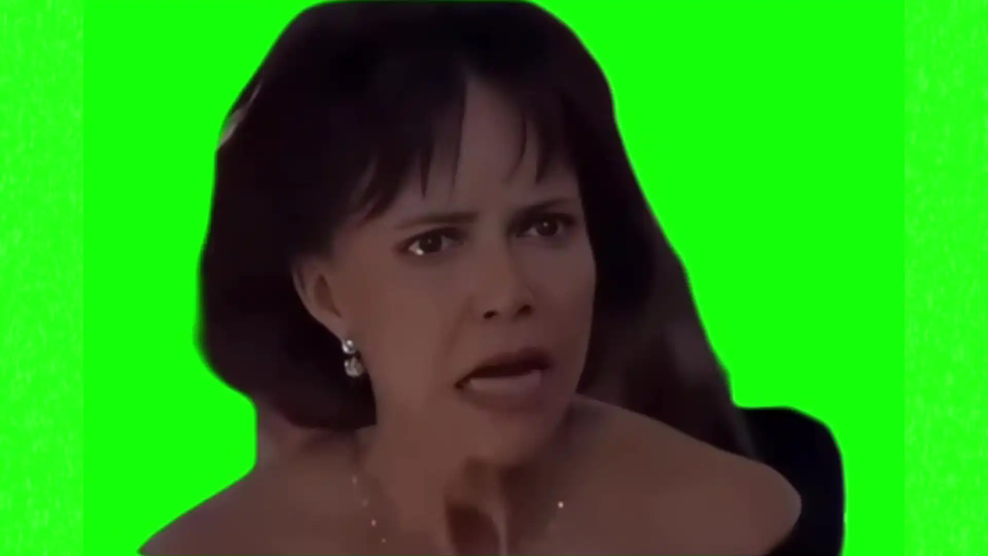 Oh my god the whole time meme green screen