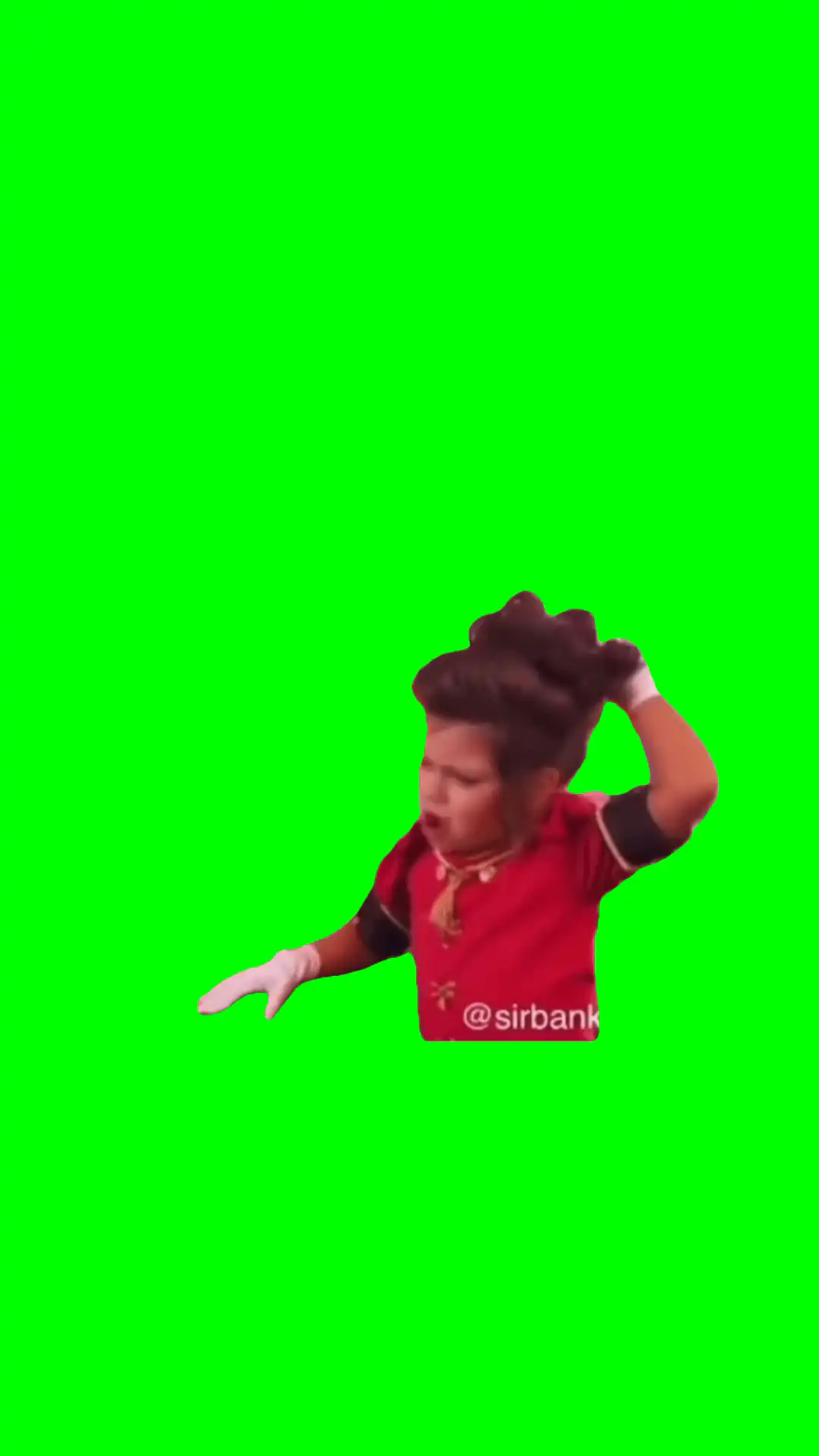 Oh not I cant do that green screen