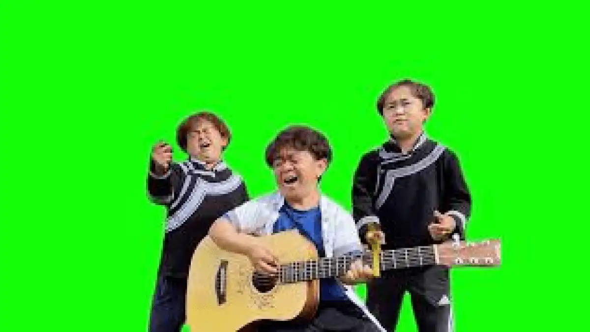 Ohaa uha uha Brothers meme green screen