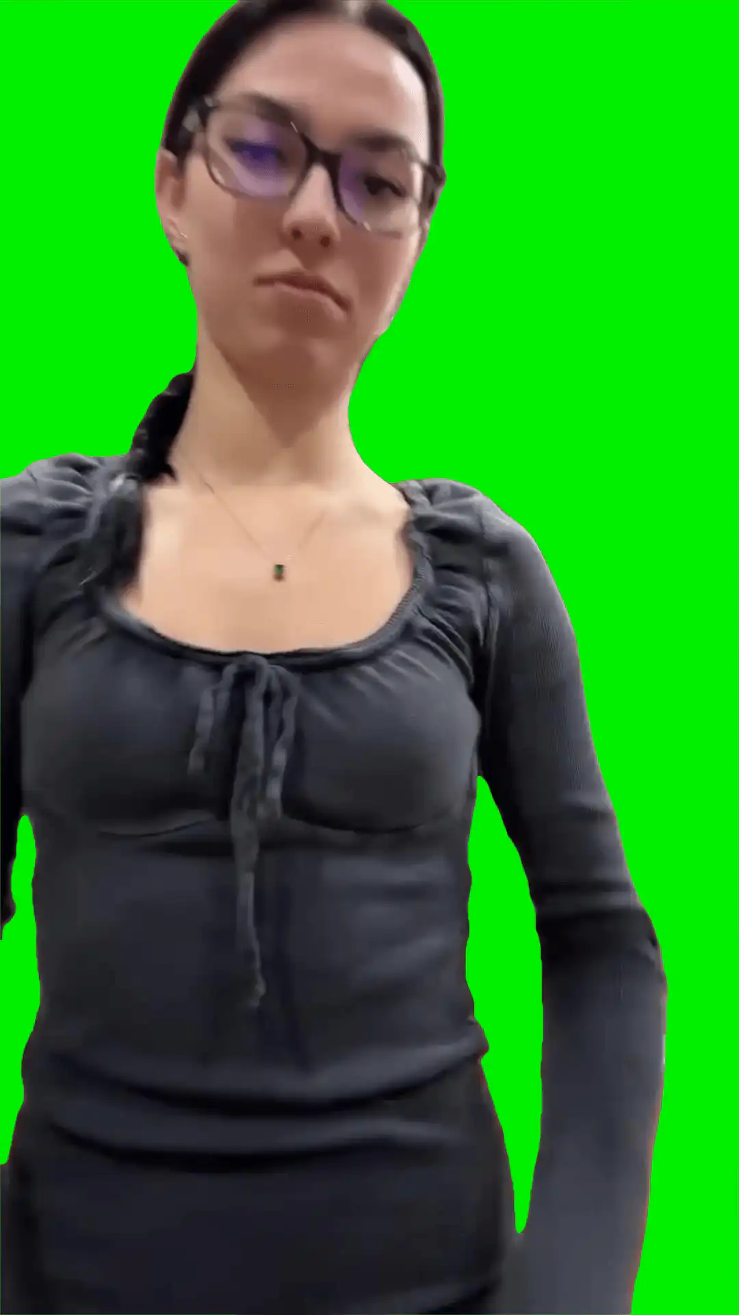 Oi oi oi girl song green screen