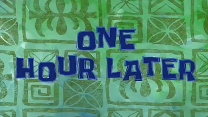 One Hour Later Meme Template