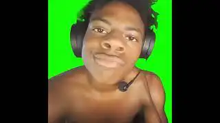 one kiss ishowspeed green screen