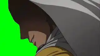 One punch man green screen