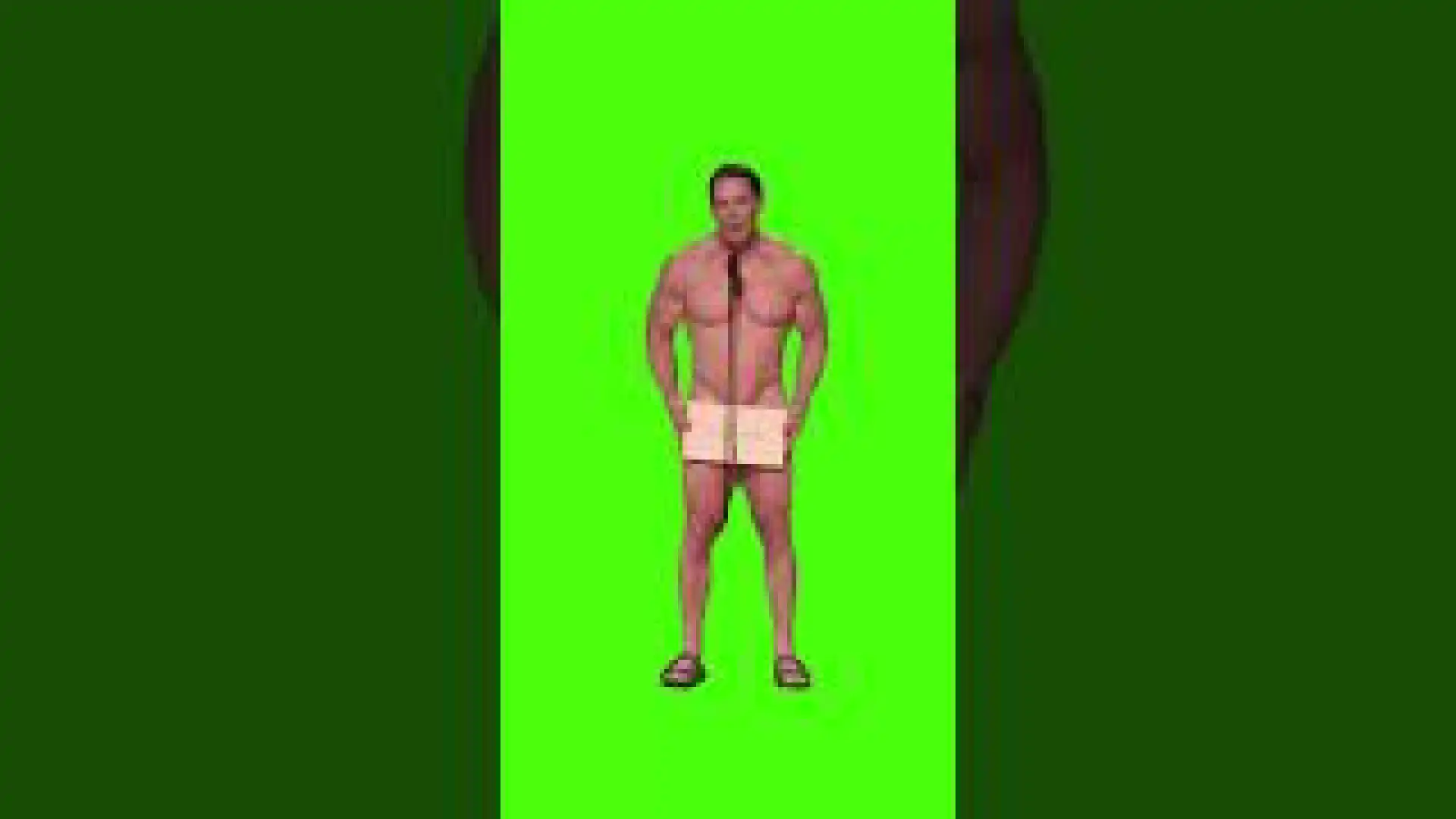 Oscars 2024 John Cena Appears NUDE Green Screen