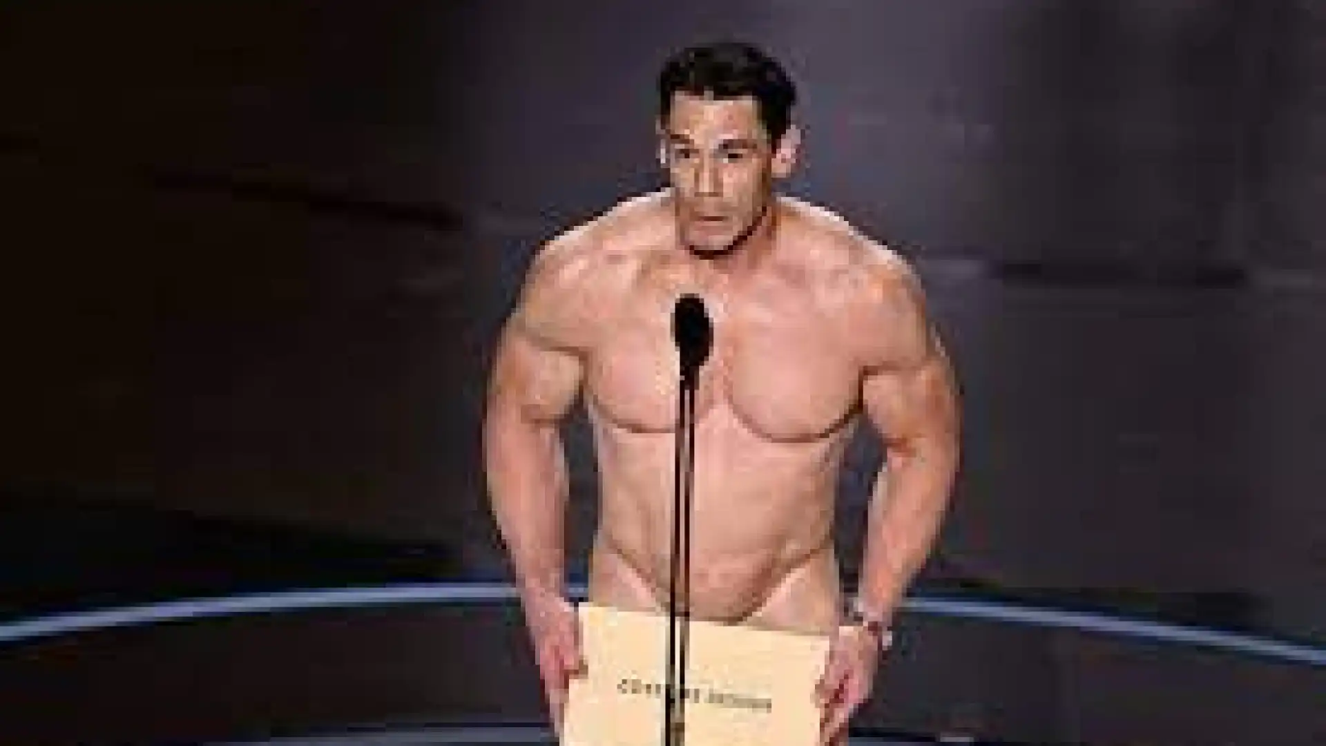 Oscars 2024 John Cena Appears NUDE meme