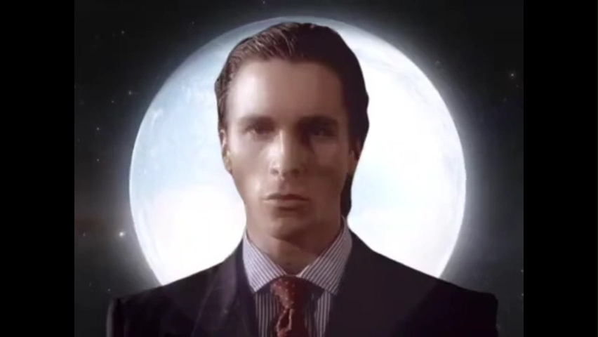 Patrick Bateman Thinking Meme