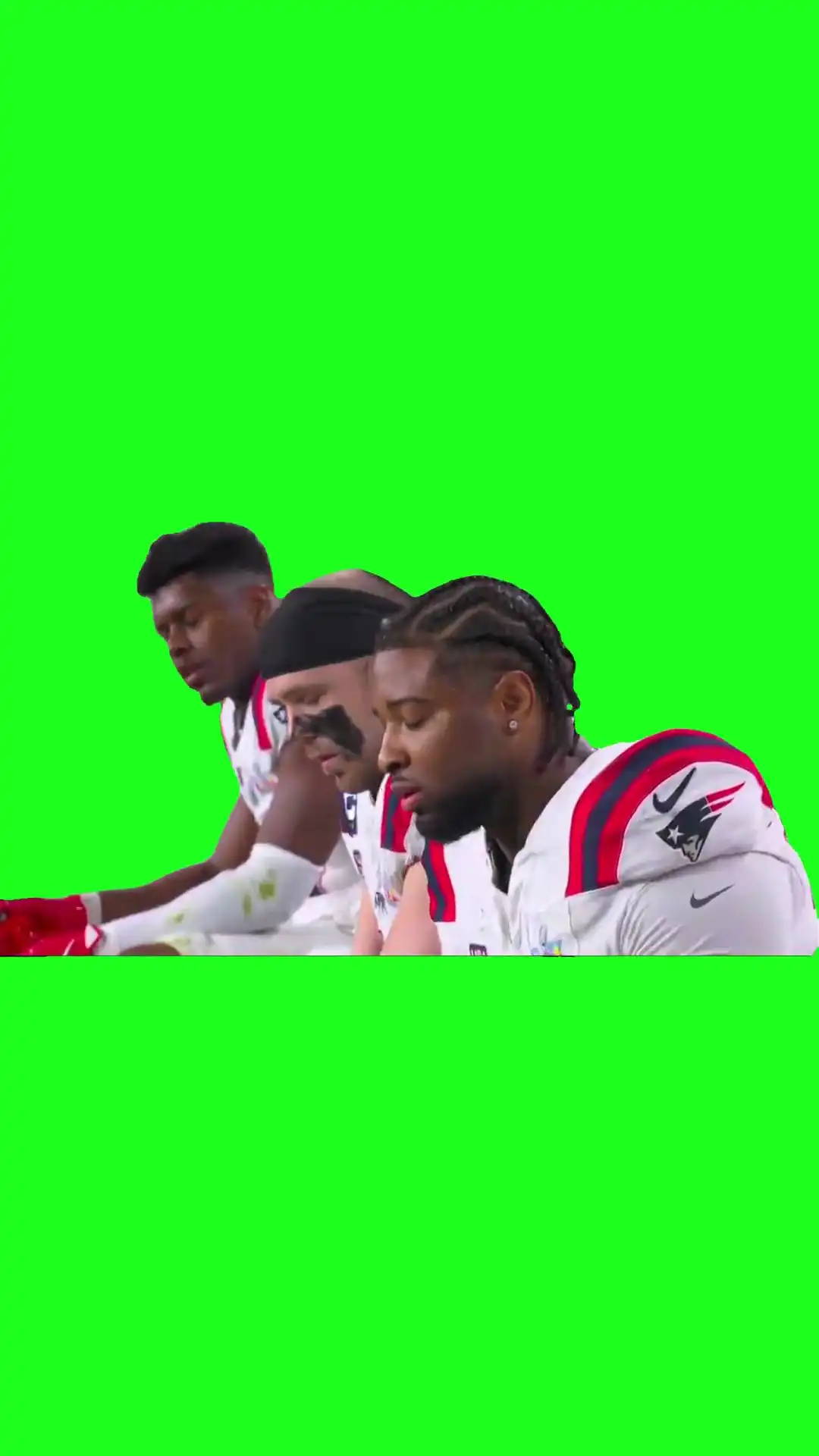 Patriots face palm Green Screen Meme