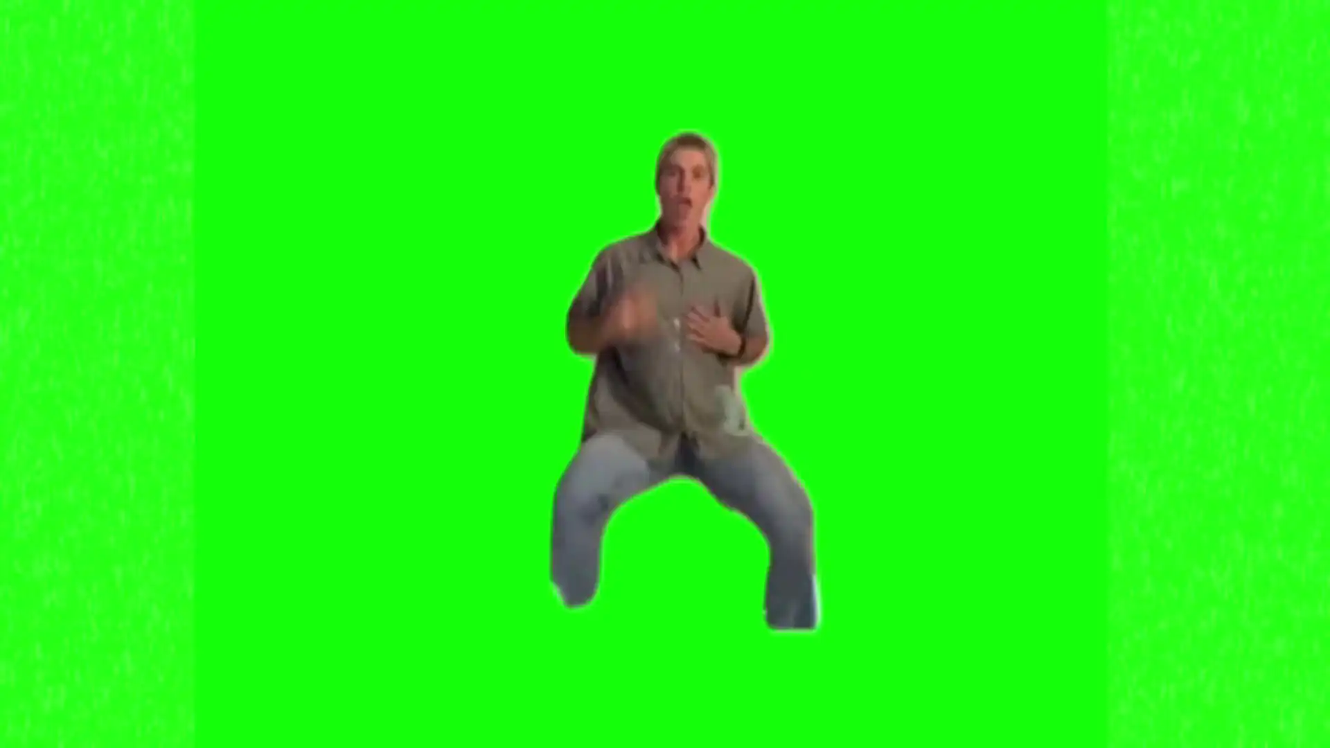 Peanut butter jelly time dance meme green screen