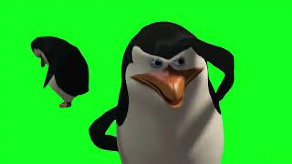 Penguins of Madagascar green screen