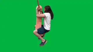 Penguinz0 On a Swing Green Screen