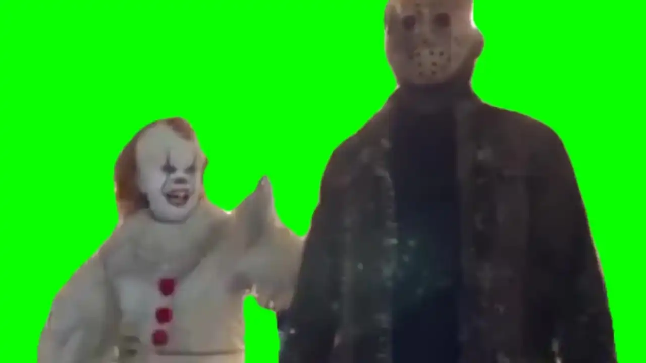 Pennywise dancing green screen