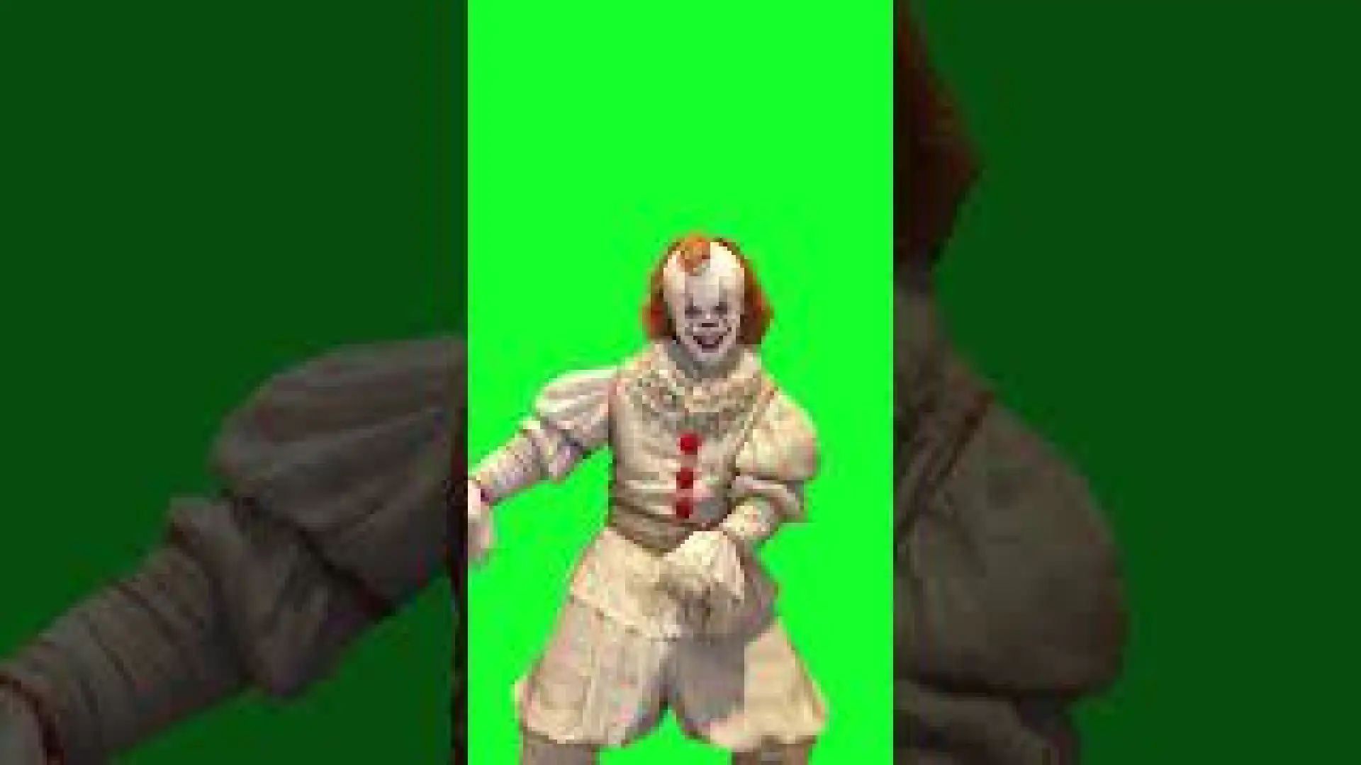 Pennywise dancing meme Green screen