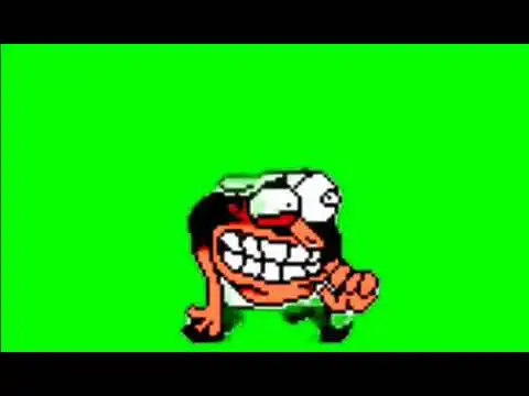 Peppino Spaghetti scream green screen