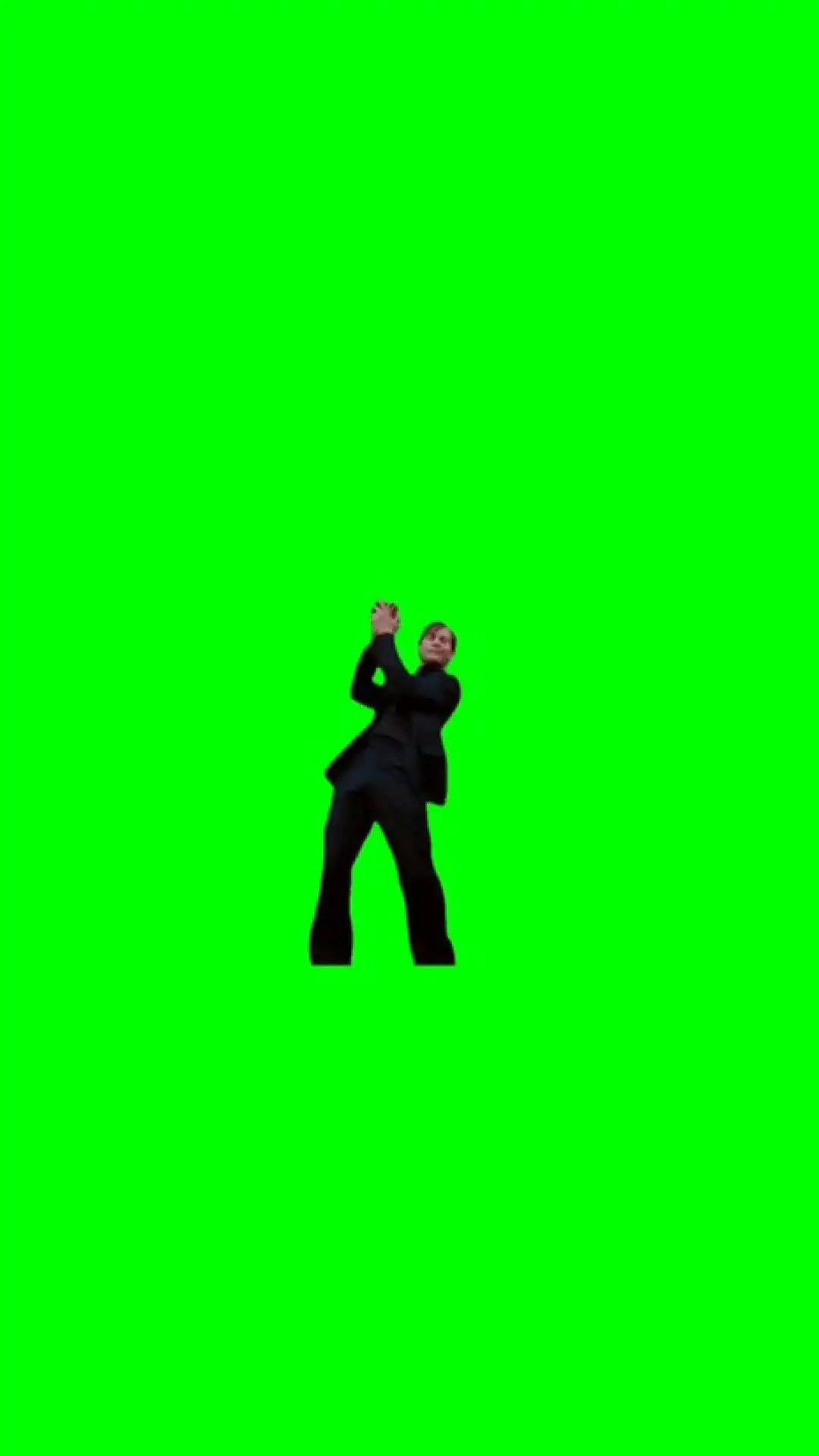 Peter Parker Dancing green screen