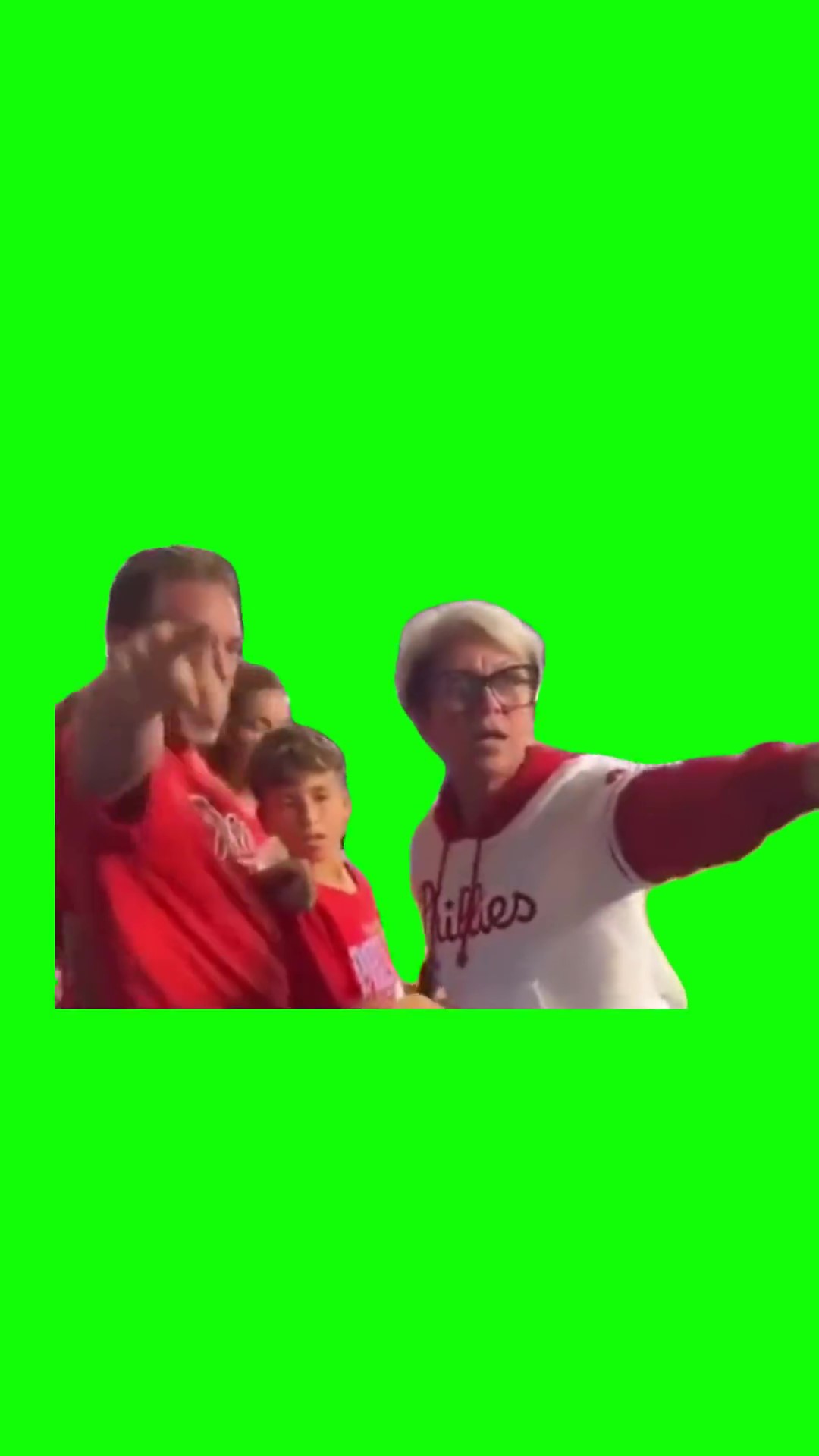 Philly Karen You stole from me Meme Green Screen Meme