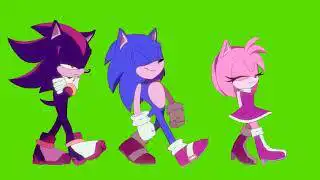 Phonk Walk meme Sonic Green Screen
