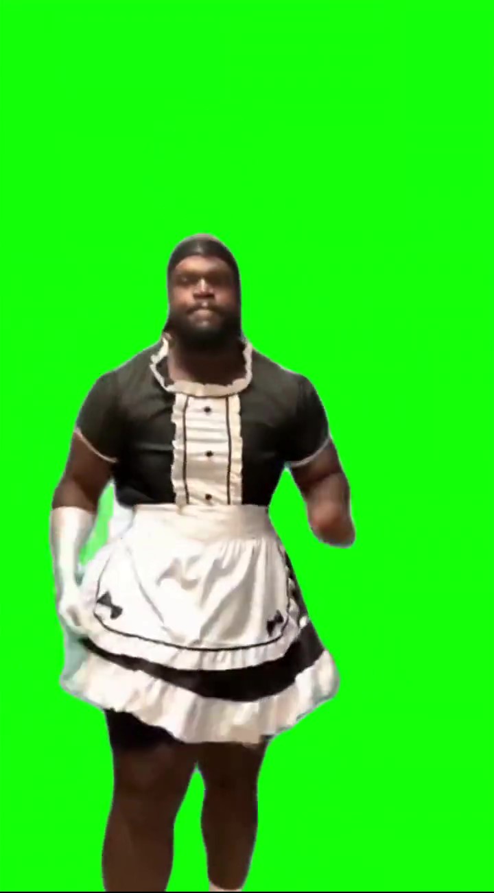 Piano tiles x Macho Maid Meme Green Screen