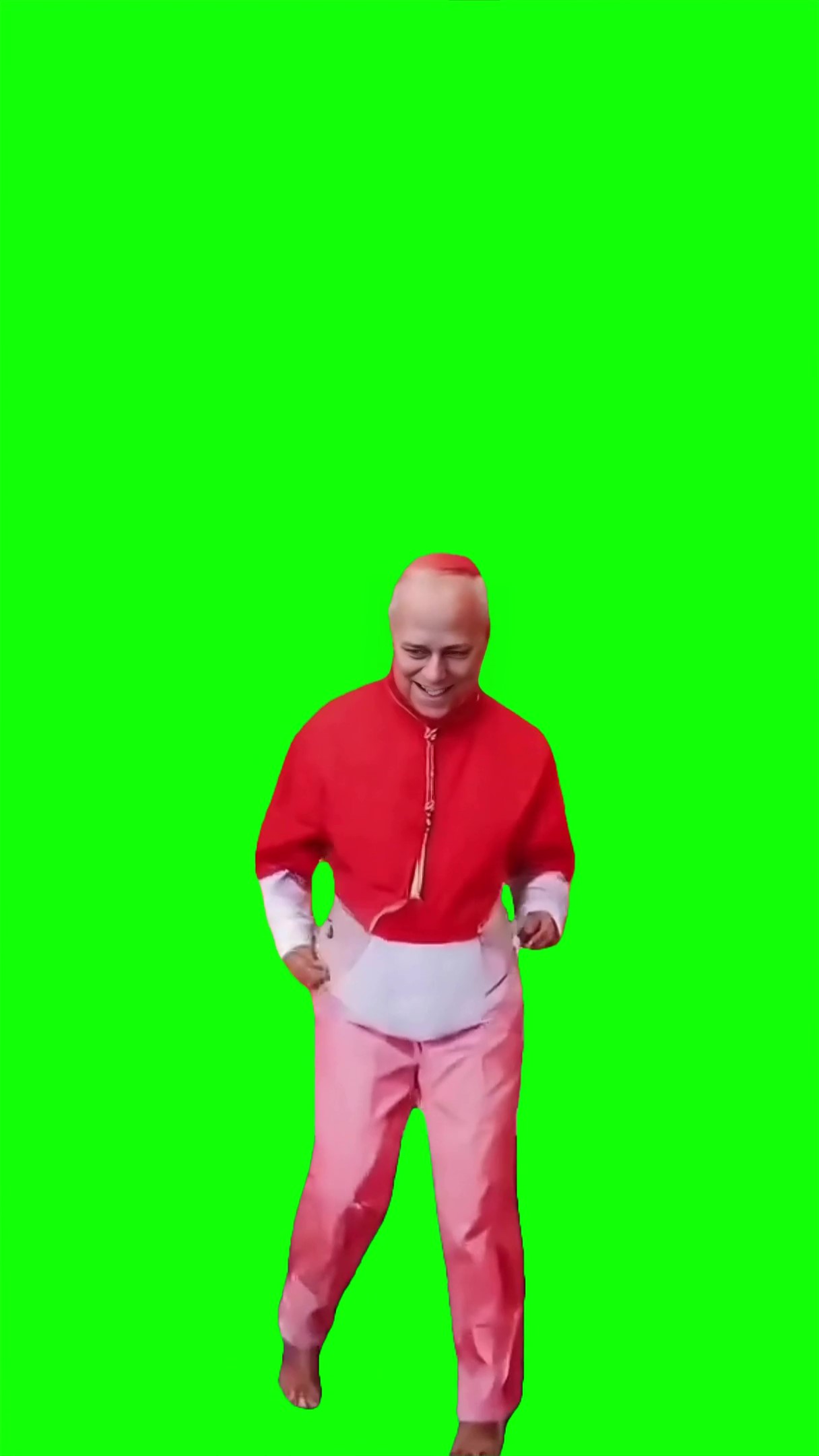Pope Americano Meme Green Screen