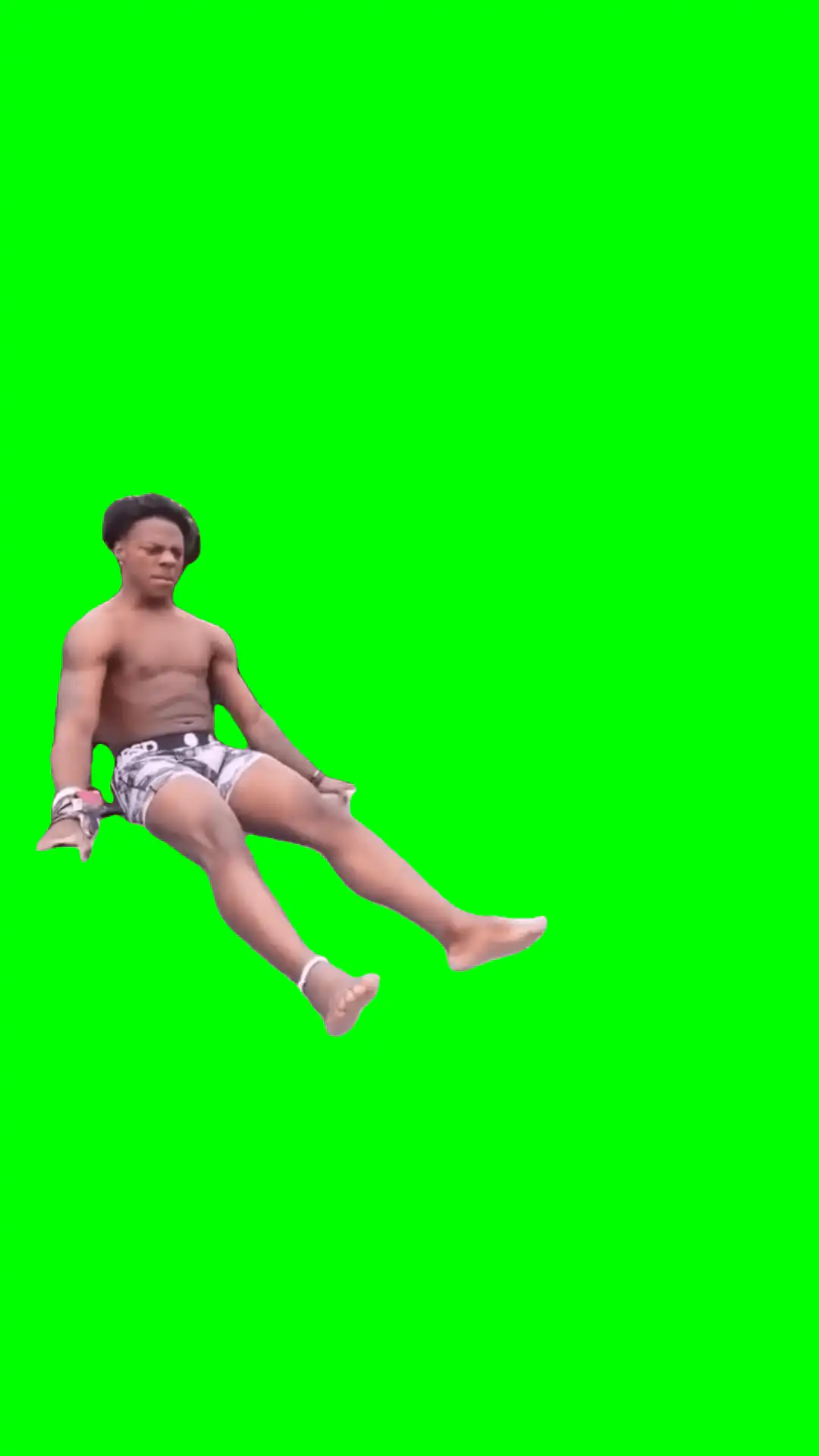 Pump it up meme green screen