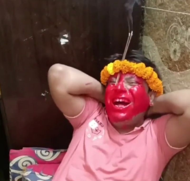 Puneet Superstar Laughing Meme Video