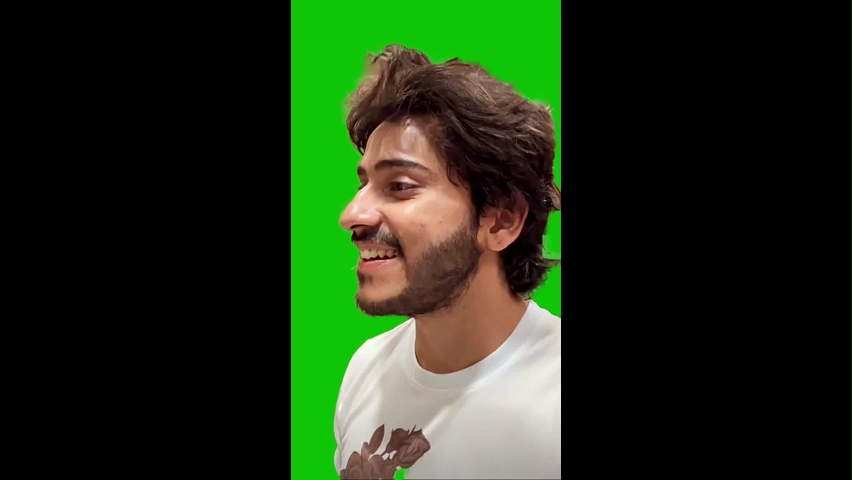 Purav Jha Arjun Kapoor Expression Green Screen Meme​