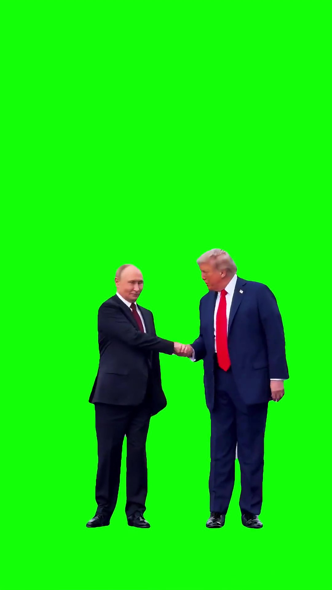 Putin I cant hear meme Green Screen