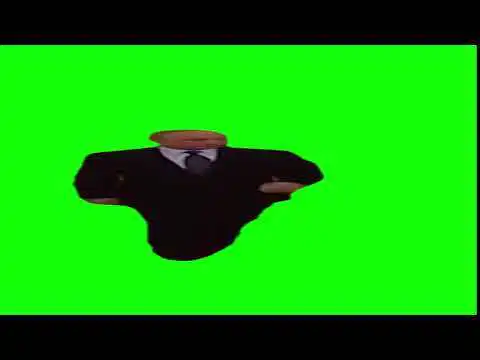 Putin walking meme green screen
