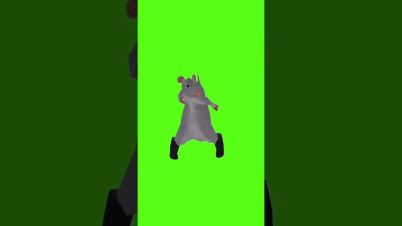 Rat Dance Green Screen Meme Template