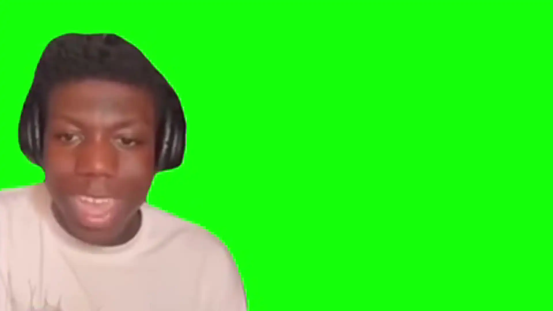 Reaction to carnival song meme green screen
