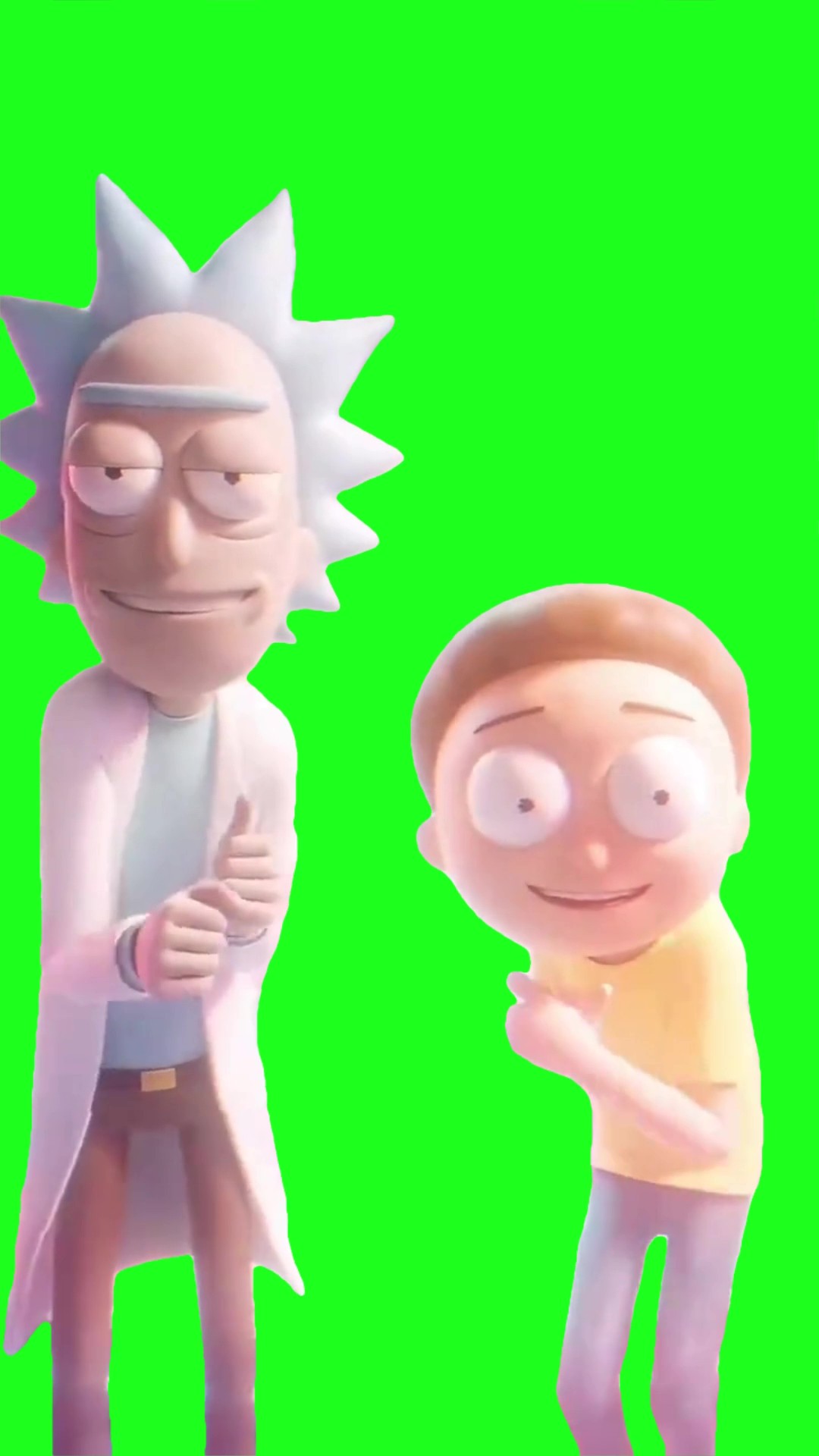 Rick and Morty I was looking for a job and then I found a job meme green screen