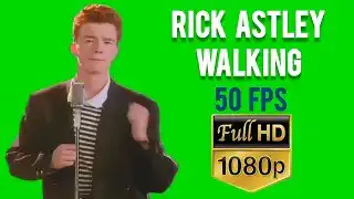 Rick Astley Walking Green Screen