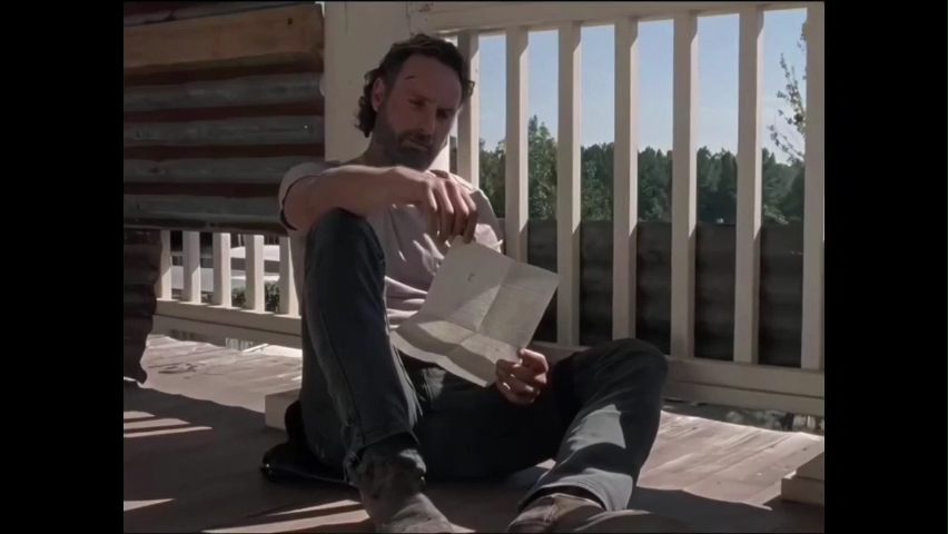 Rick Reading Letter Meme