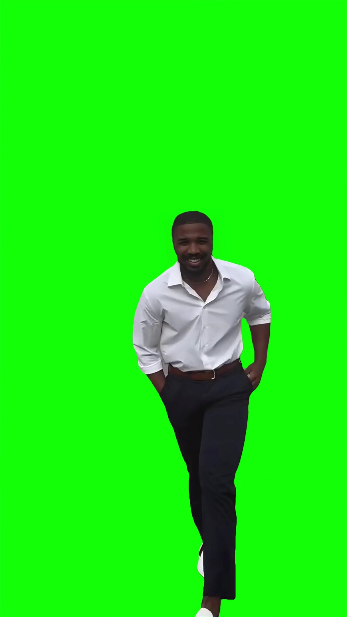 Rizzing up green screen