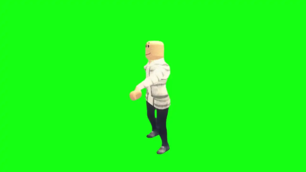 roblox dance meme Green Screen