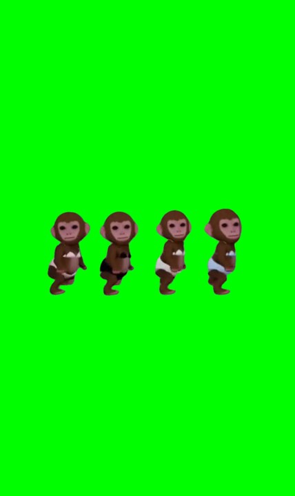 Roblox Monkey green screen