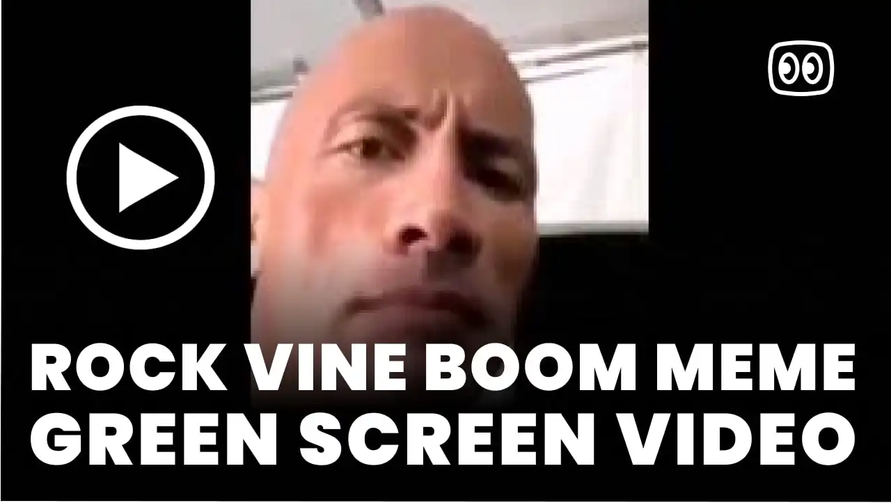 Rock Vine Boom Meme