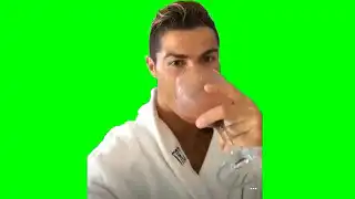 Ronaldo Drinking Wine Meme