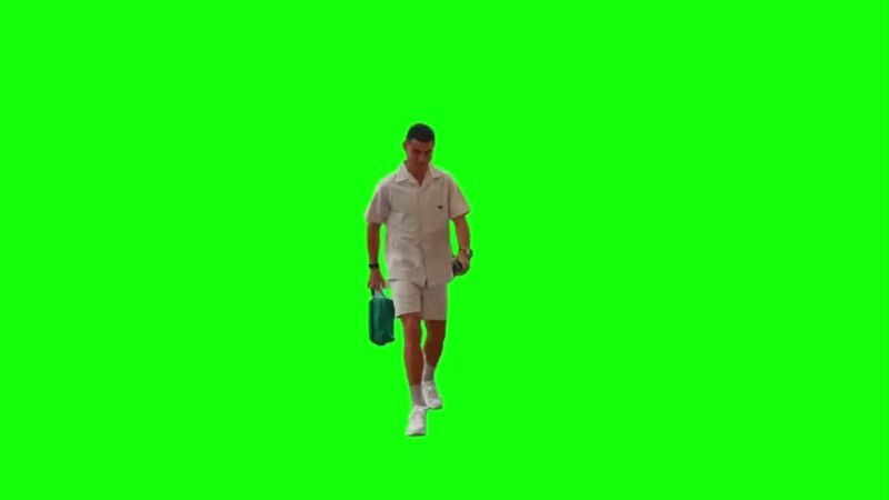 Ronaldo Meowing To Cat Green Screen Meme Template