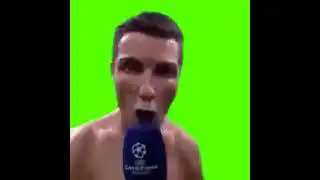 Ronaldo SIUUUUU Green Screen