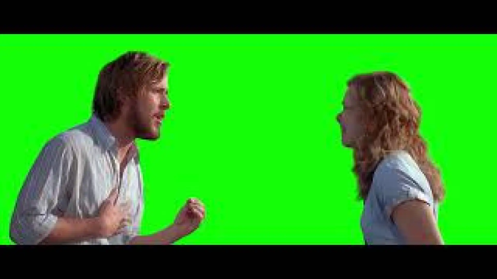 Ryan Gosling What Do You Want Green Screen