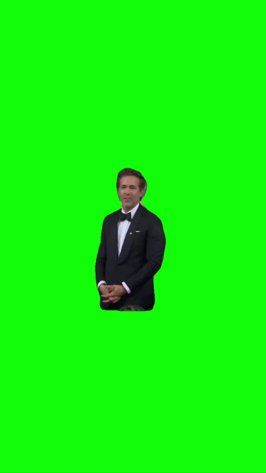 Ryan Reynolds what have you heard green screen