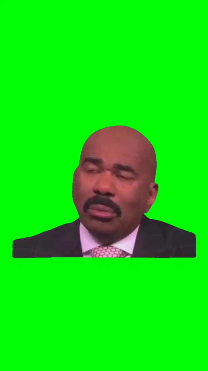 Sad Steve meme green screen