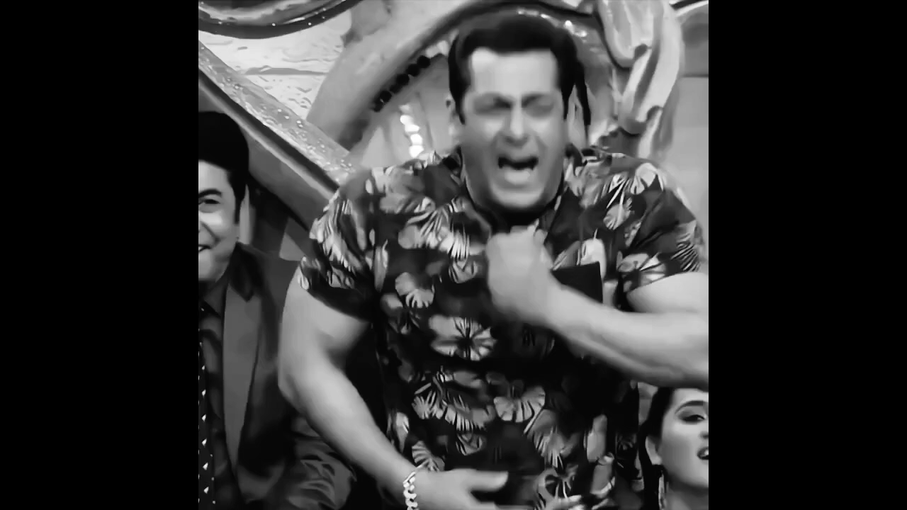 Salman Khan Laughing In Slow-motion Meme Template