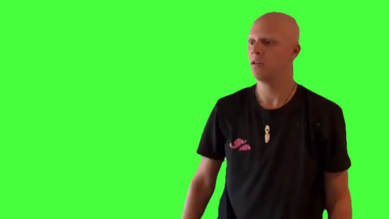 Screaming & Dancing Meme Green Screen
