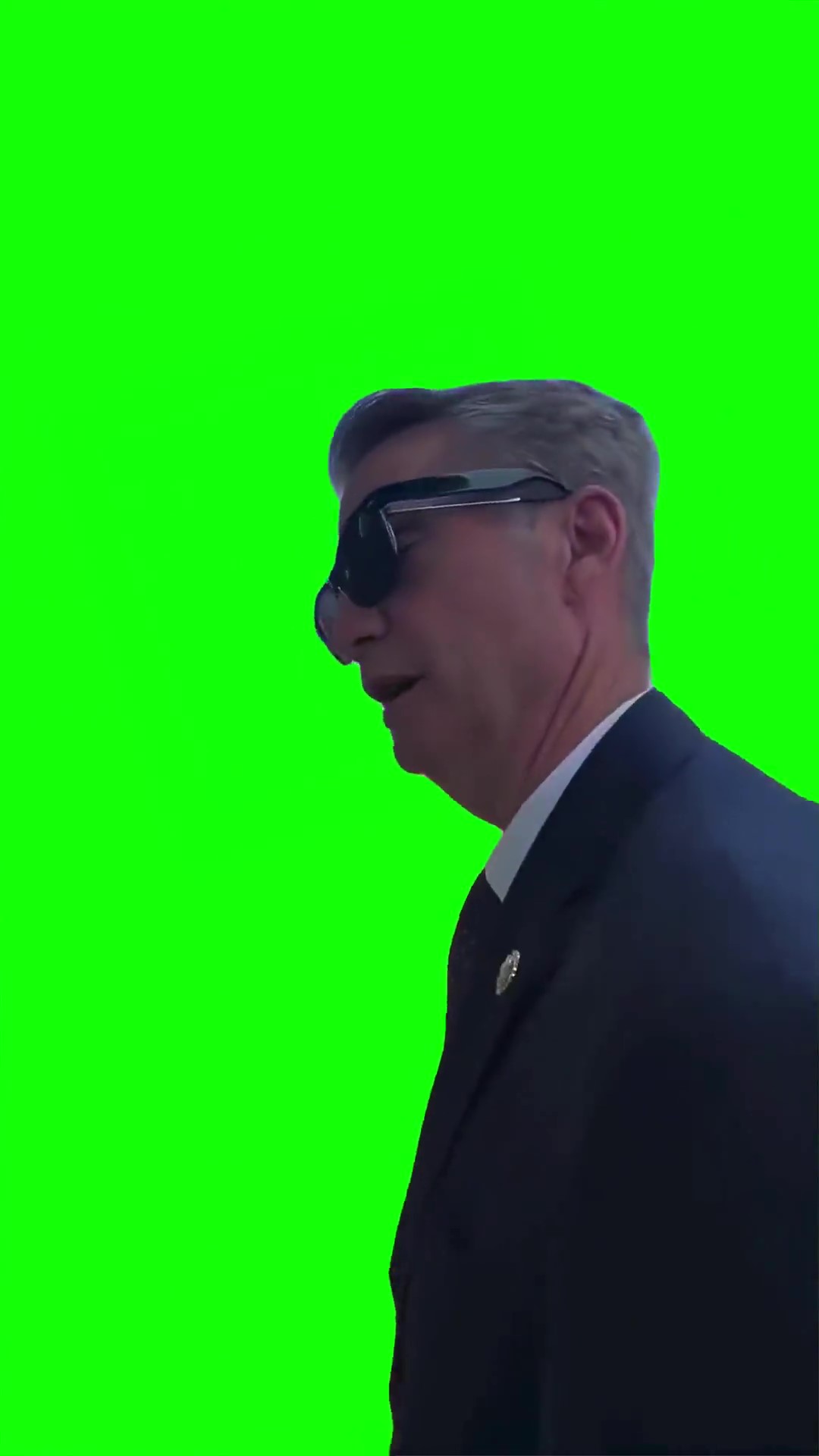 Senator throwing shade Green Screen Meme