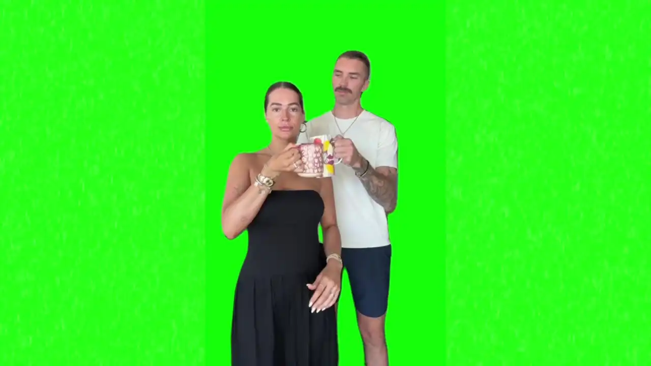 Sexy redd yeah glow dance meme greenscreen