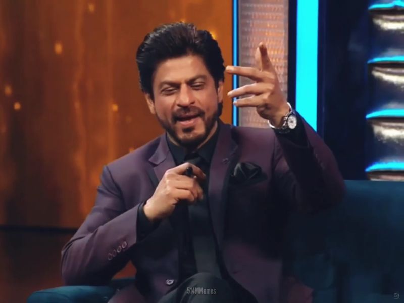 Shahrukh Khan Throwing Notebook Video Memes