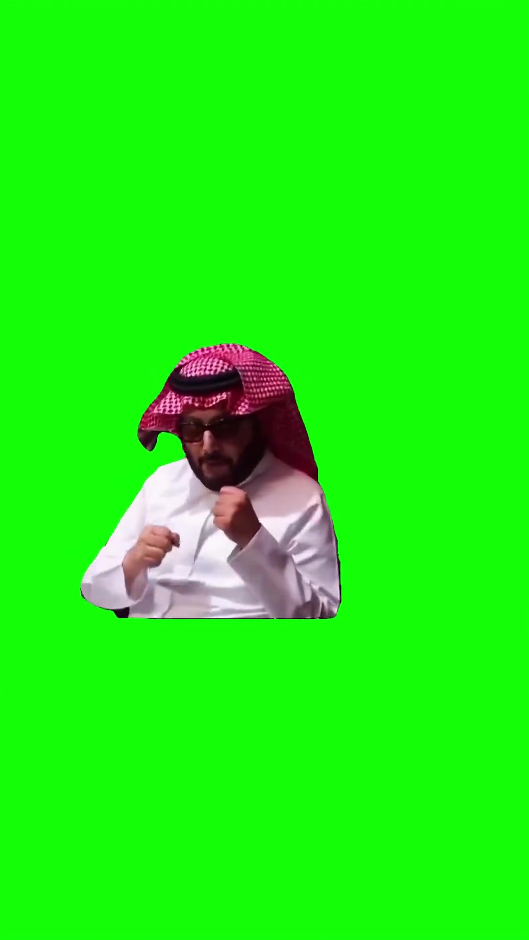 Shaikh shadowboxing Green Screen Meme