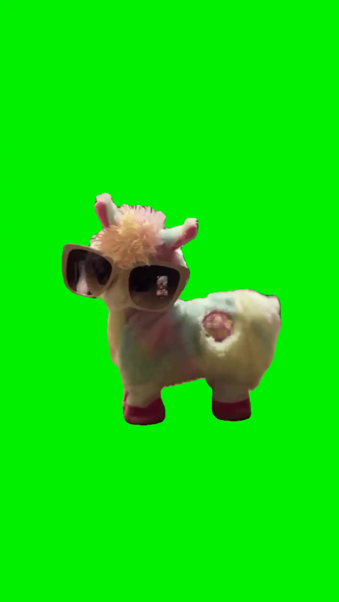 Sheep dancing meme green screen